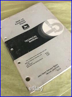 John Deere Model 892E LC Excavator Service Repair Technical Manual TM1542 Book