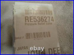 John Deere Re536274 Pressure Relief Valve Factory O. E. M