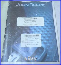 John Deere TM1663 200LC Excavator Operation & Test Factory Service Repair Manual