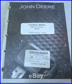 John Deere TM1664 200LC Excavator Factory OEM Service Repair Manual