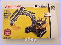 Meccano 17308 Engineering & Robotics 380g John Deere Excavator New & Sealed