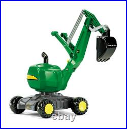 Mobile 360 Degree Ride-On Excavator Earth Sand Play Outdoor Activity Kids New UK