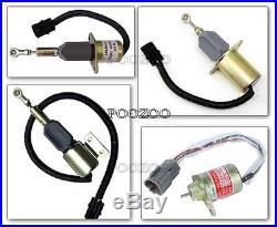 RE516083 OEM FOR JOHN DEERE 200LC SOLENOID REPLACEMENT 24V FUEL INJECTION WM50