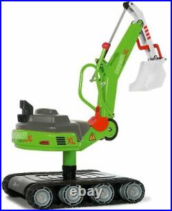 Rolly Toys Ride On Digger Style Excavator John Deere Style Green