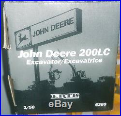 Vintage Ertl John Deere 1/50 CONSTRUCTION EQUIPMENT LOADER, DOZER, EXCAVATOR, More