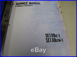 Volvo SE130LC-3 SE130LCM-3 Hydraulic Excavator Service Manual
