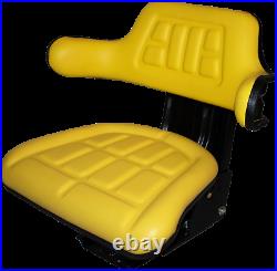 Yellow Trac Seats Suspension Seat Replaces Part# WF222YL For John Deere Tractor